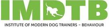 IMDTB logo- the Institute of Modern Dog Trainers Behaviour